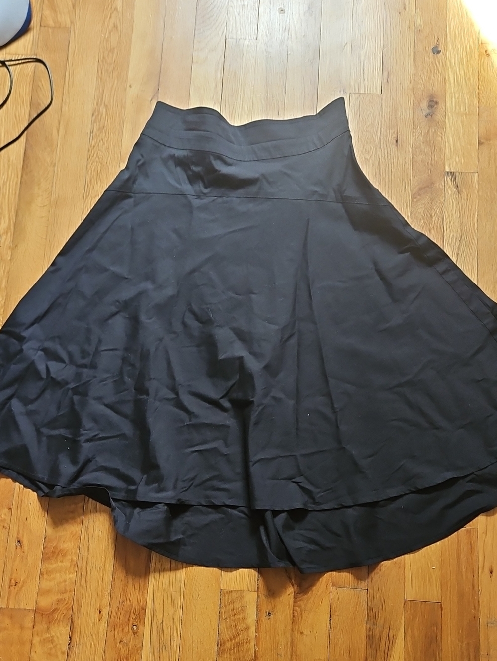 A.L.C. Drop Waist  Cotton Midi  Skirt
